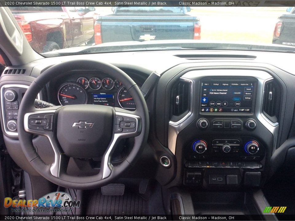 2020 Chevrolet Silverado 1500 LT Trail Boss Crew Cab 4x4 Satin Steel Metallic / Jet Black Photo #3