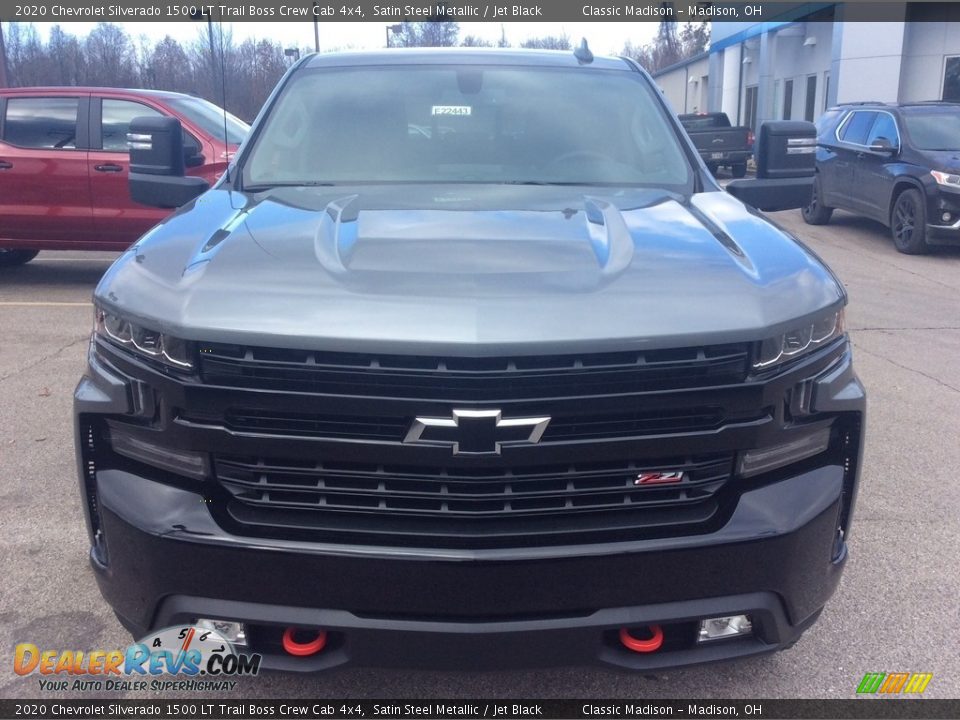 2020 Chevrolet Silverado 1500 LT Trail Boss Crew Cab 4x4 Satin Steel Metallic / Jet Black Photo #4