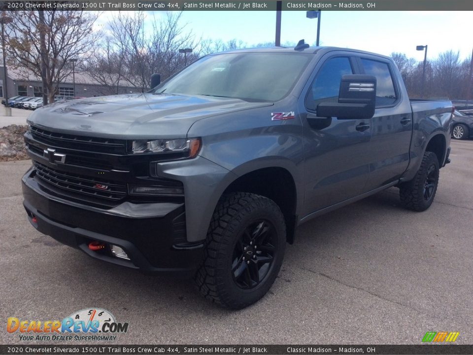 2020 Chevrolet Silverado 1500 LT Trail Boss Crew Cab 4x4 Satin Steel Metallic / Jet Black Photo #5