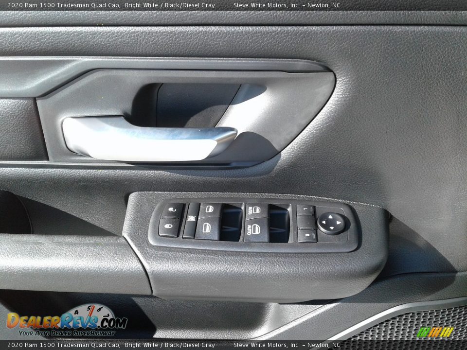 2020 Ram 1500 Tradesman Quad Cab Bright White / Black/Diesel Gray Photo #9