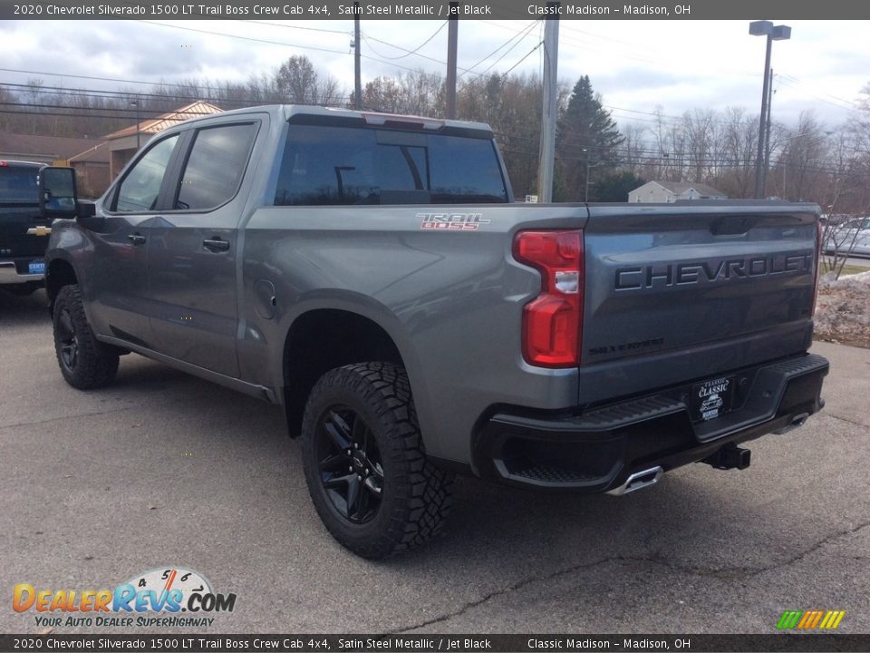 2020 Chevrolet Silverado 1500 LT Trail Boss Crew Cab 4x4 Satin Steel Metallic / Jet Black Photo #7