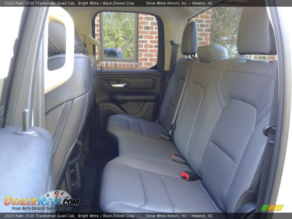 2020 Ram 1500 Tradesman Quad Cab Bright White / Black/Diesel Gray Photo #11