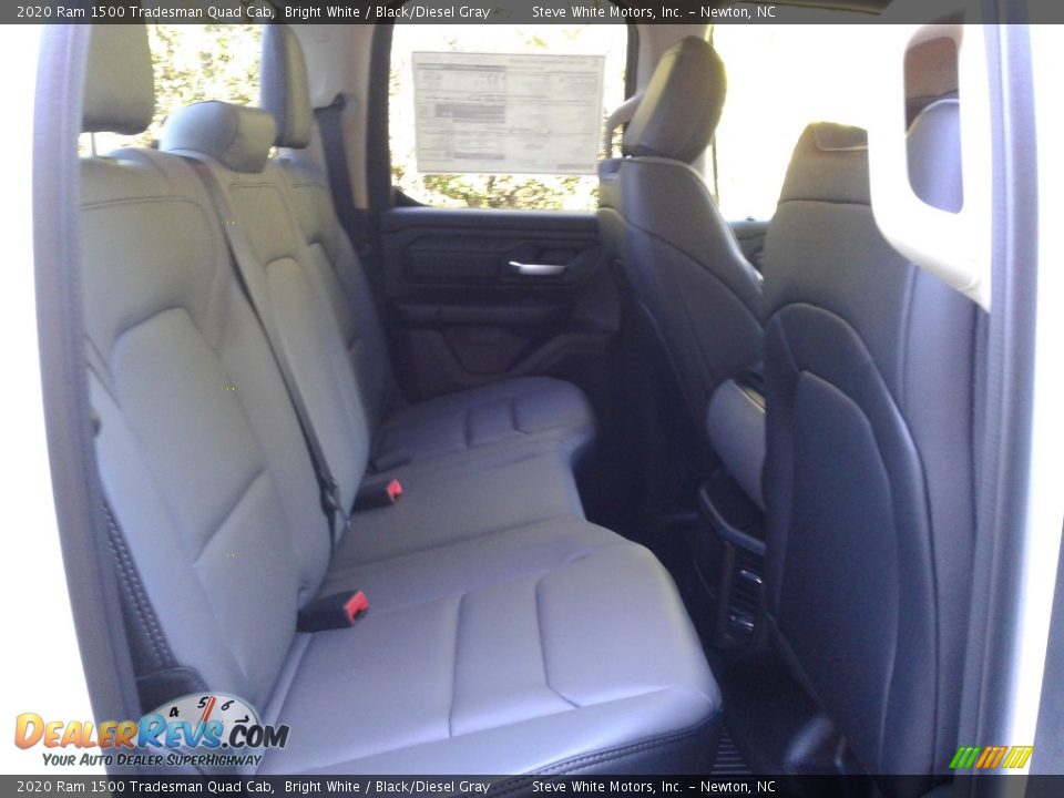 2020 Ram 1500 Tradesman Quad Cab Bright White / Black/Diesel Gray Photo #13