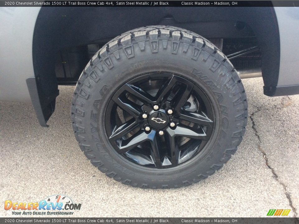 2020 Chevrolet Silverado 1500 LT Trail Boss Crew Cab 4x4 Satin Steel Metallic / Jet Black Photo #10