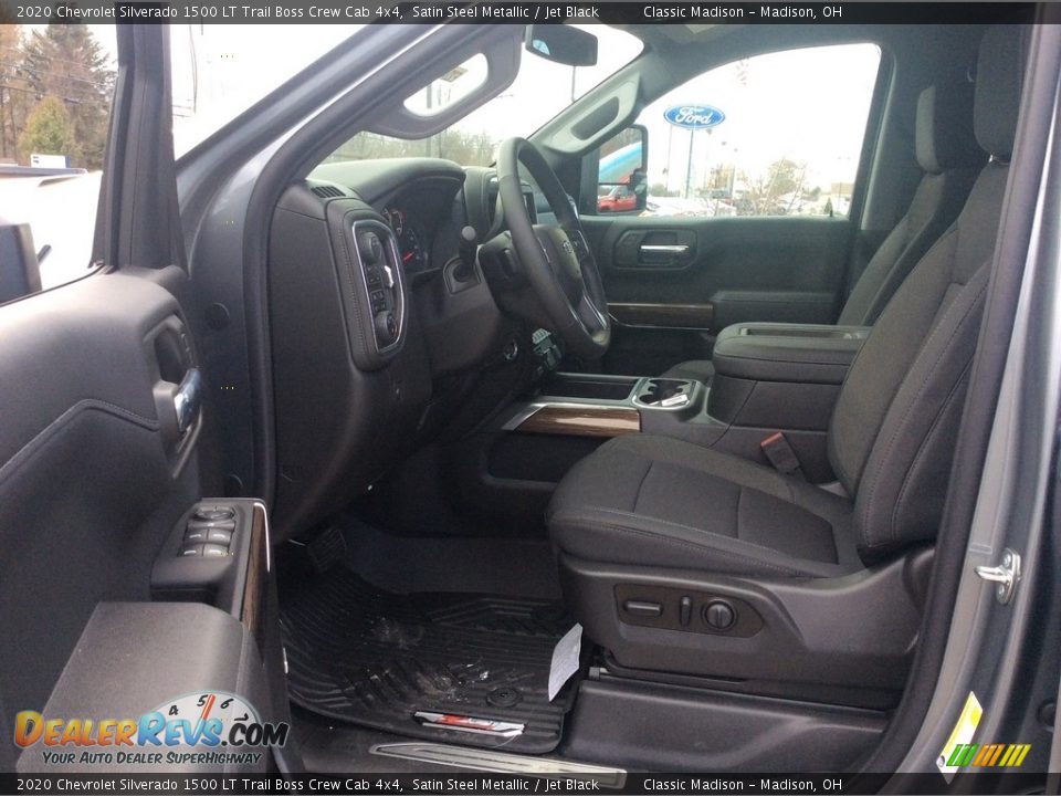 2020 Chevrolet Silverado 1500 LT Trail Boss Crew Cab 4x4 Satin Steel Metallic / Jet Black Photo #12