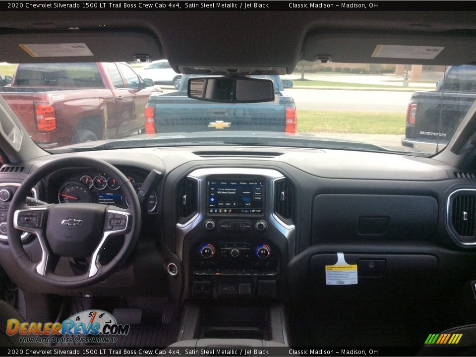 2020 Chevrolet Silverado 1500 LT Trail Boss Crew Cab 4x4 Satin Steel Metallic / Jet Black Photo #13