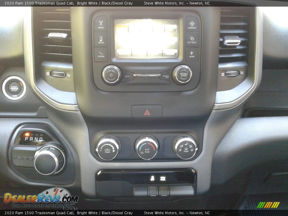 2020 Ram 1500 Tradesman Quad Cab Bright White / Black/Diesel Gray Photo #18