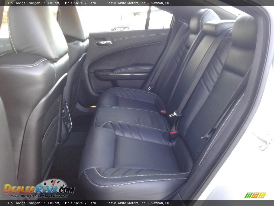 Rear Seat of 2019 Dodge Charger SRT Hellcat Photo #11