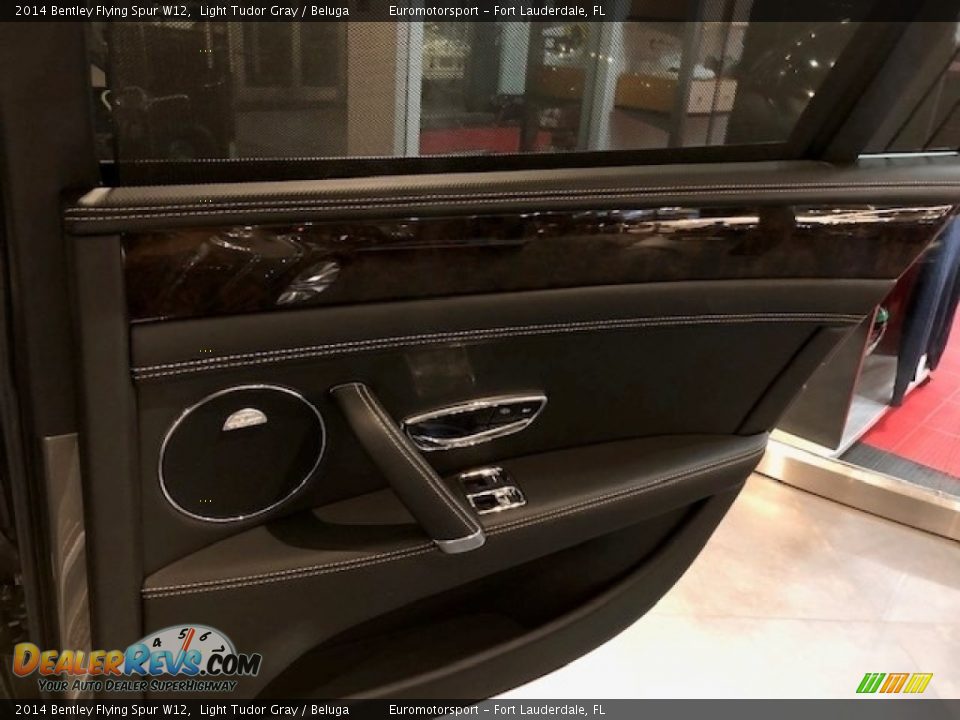 2014 Bentley Flying Spur W12 Light Tudor Gray / Beluga Photo #17