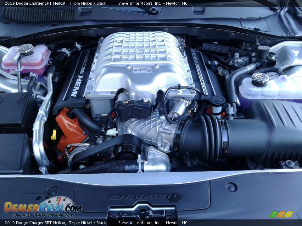 2019 Dodge Charger SRT Hellcat 6.2 Liter Supercharged HEMI OHV 16-Valve VVT V8 Engine Photo #36