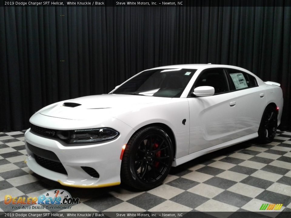 2019 Dodge Charger SRT Hellcat White Knuckle / Black Photo #2
