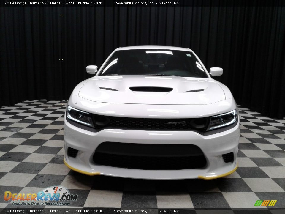 2019 Dodge Charger SRT Hellcat White Knuckle / Black Photo #3
