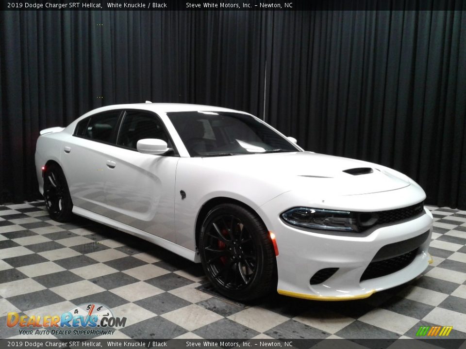 2019 Dodge Charger SRT Hellcat White Knuckle / Black Photo #4