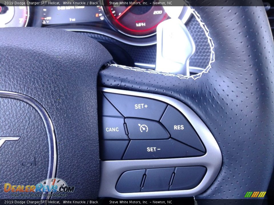 2019 Dodge Charger SRT Hellcat White Knuckle / Black Photo #18