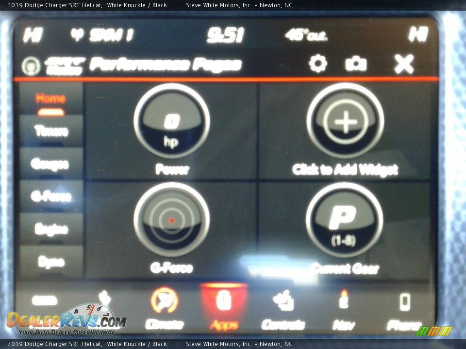 2019 Dodge Charger SRT Hellcat White Knuckle / Black Photo #28