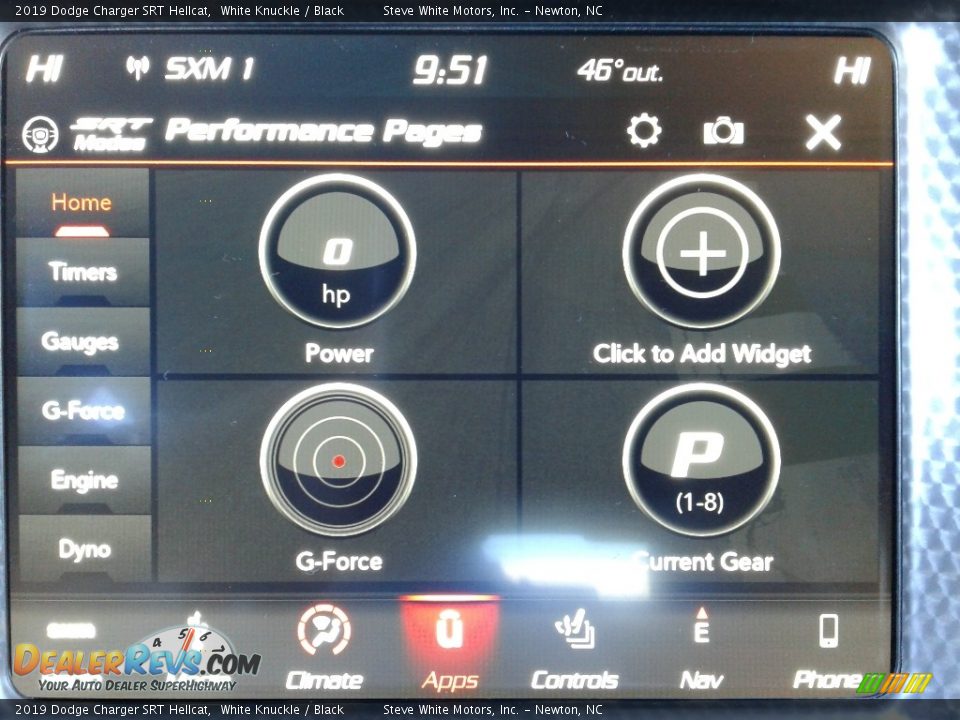 2019 Dodge Charger SRT Hellcat White Knuckle / Black Photo #29