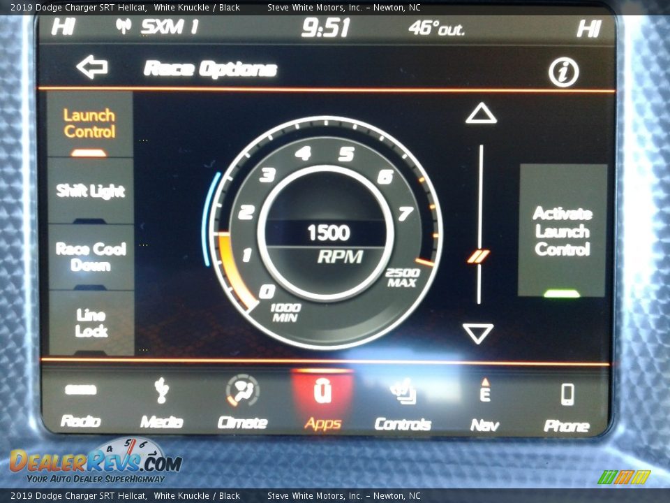 2019 Dodge Charger SRT Hellcat White Knuckle / Black Photo #30