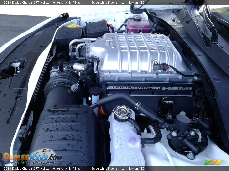 2019 Dodge Charger SRT Hellcat White Knuckle / Black Photo #36