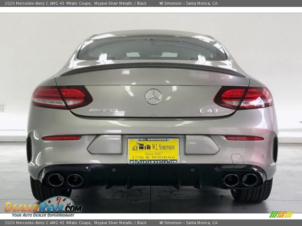 2020 Mercedes-Benz C AMG 43 4Matic Coupe Mojave Silver Metallic / Black Photo #3