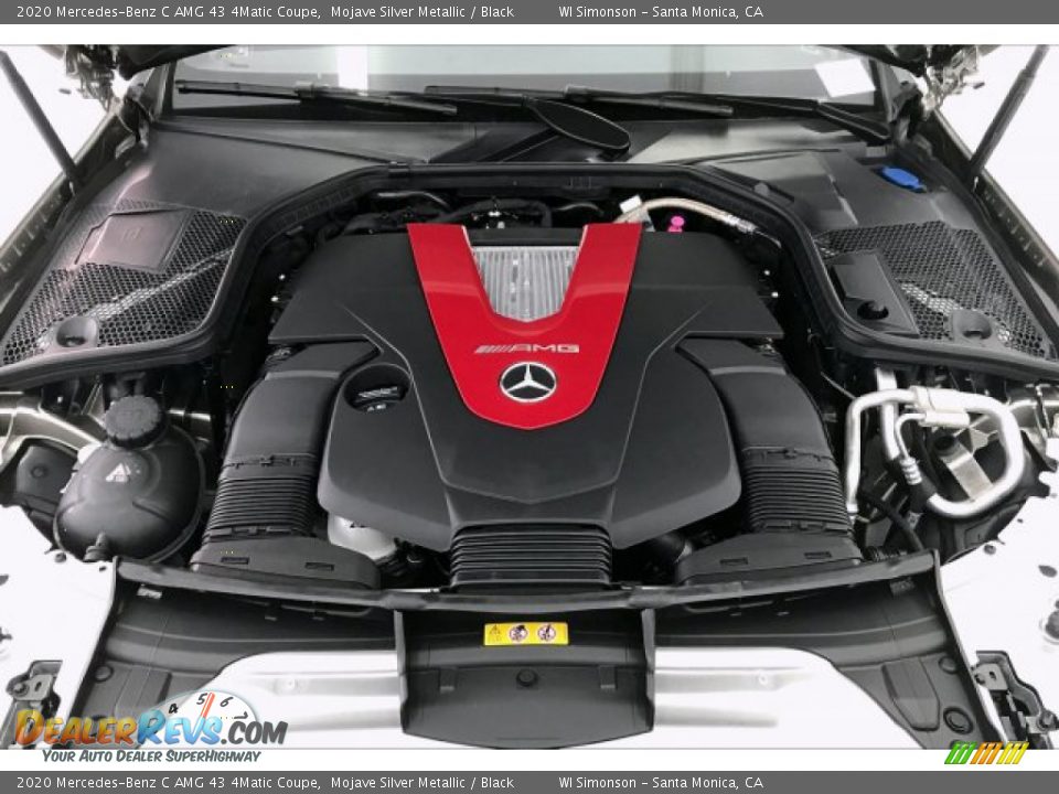 2020 Mercedes-Benz C AMG 43 4Matic Coupe 3.0 Liter AMG biturbo DOHC 24-Valve VVT V6 Engine Photo #9