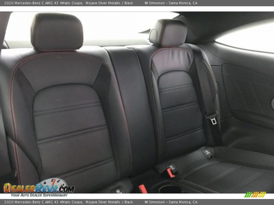 2020 Mercedes-Benz C AMG 43 4Matic Coupe Mojave Silver Metallic / Black Photo #13