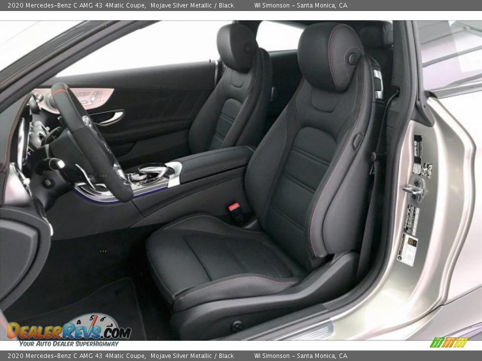 Front Seat of 2020 Mercedes-Benz C AMG 43 4Matic Coupe Photo #14
