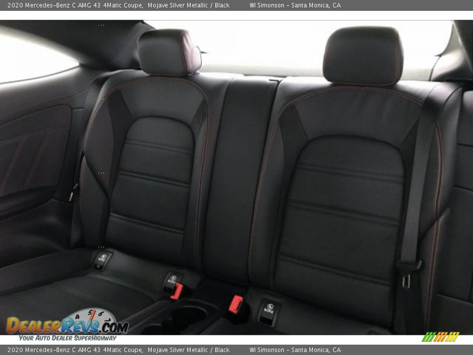 2020 Mercedes-Benz C AMG 43 4Matic Coupe Mojave Silver Metallic / Black Photo #15
