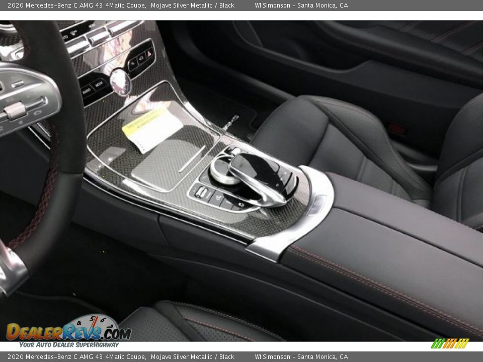 2020 Mercedes-Benz C AMG 43 4Matic Coupe Mojave Silver Metallic / Black Photo #23