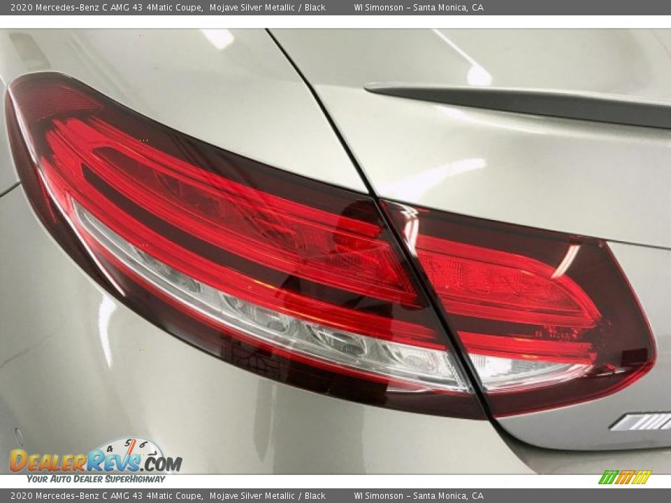 2020 Mercedes-Benz C AMG 43 4Matic Coupe Mojave Silver Metallic / Black Photo #26