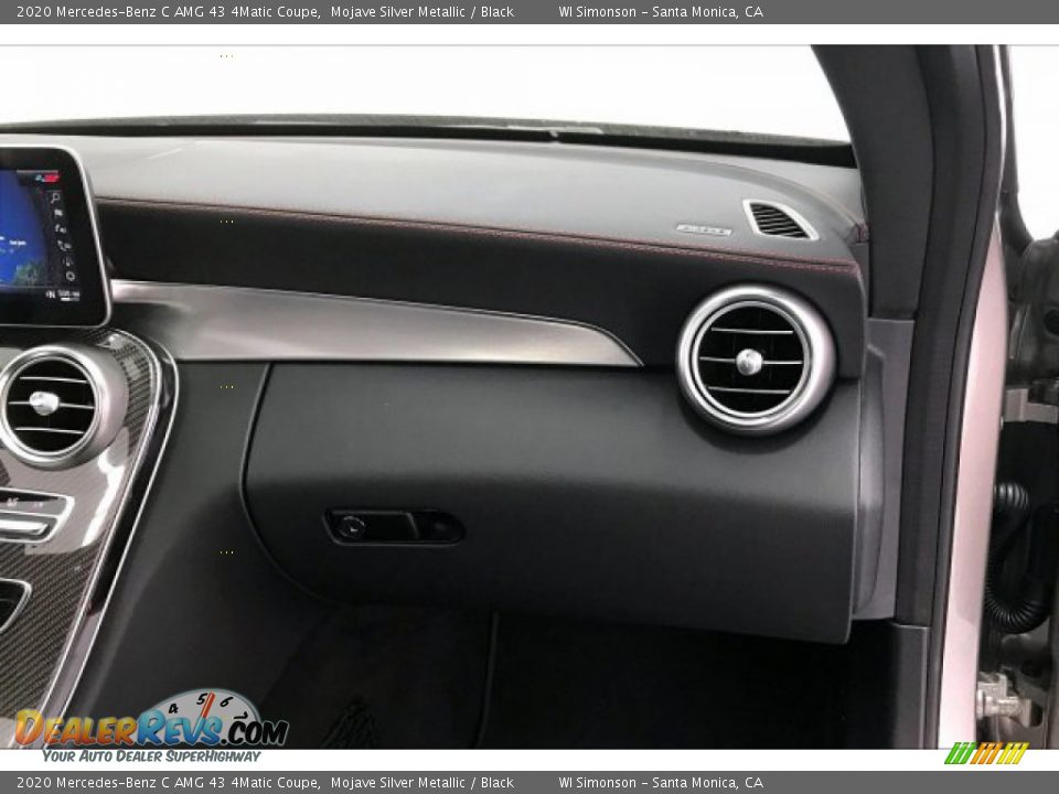 2020 Mercedes-Benz C AMG 43 4Matic Coupe Mojave Silver Metallic / Black Photo #28