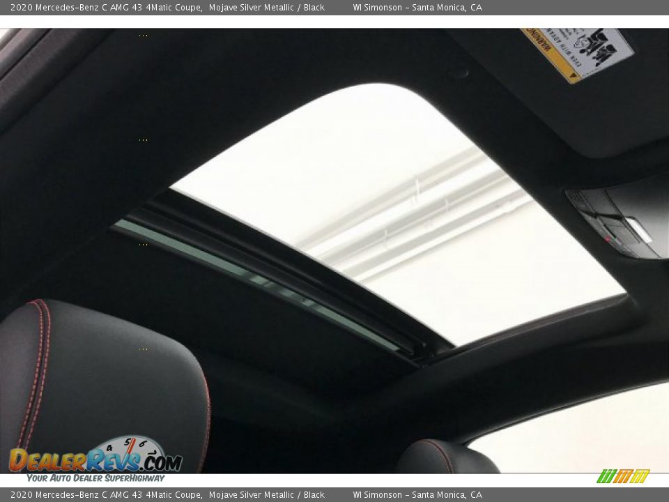 2020 Mercedes-Benz C AMG 43 4Matic Coupe Mojave Silver Metallic / Black Photo #29