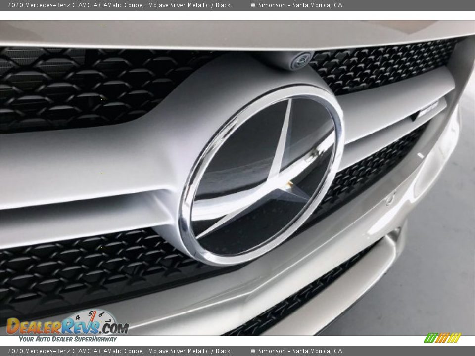 2020 Mercedes-Benz C AMG 43 4Matic Coupe Mojave Silver Metallic / Black Photo #33