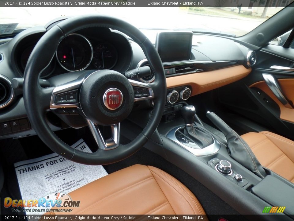 Saddle Interior - 2017 Fiat 124 Spider Lusso Roadster Photo #24
