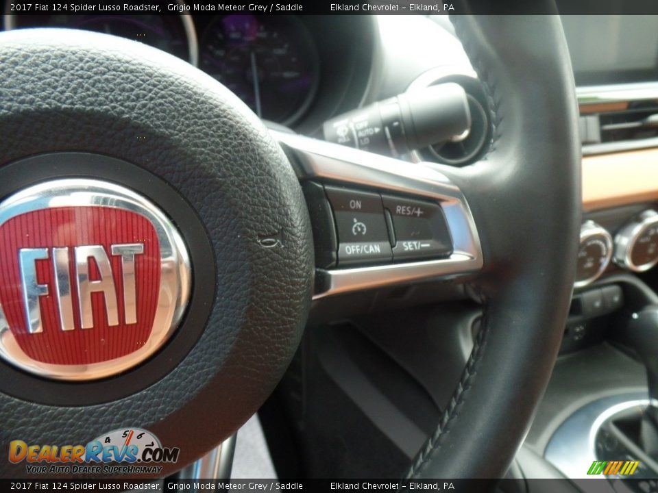 2017 Fiat 124 Spider Lusso Roadster Steering Wheel Photo #26