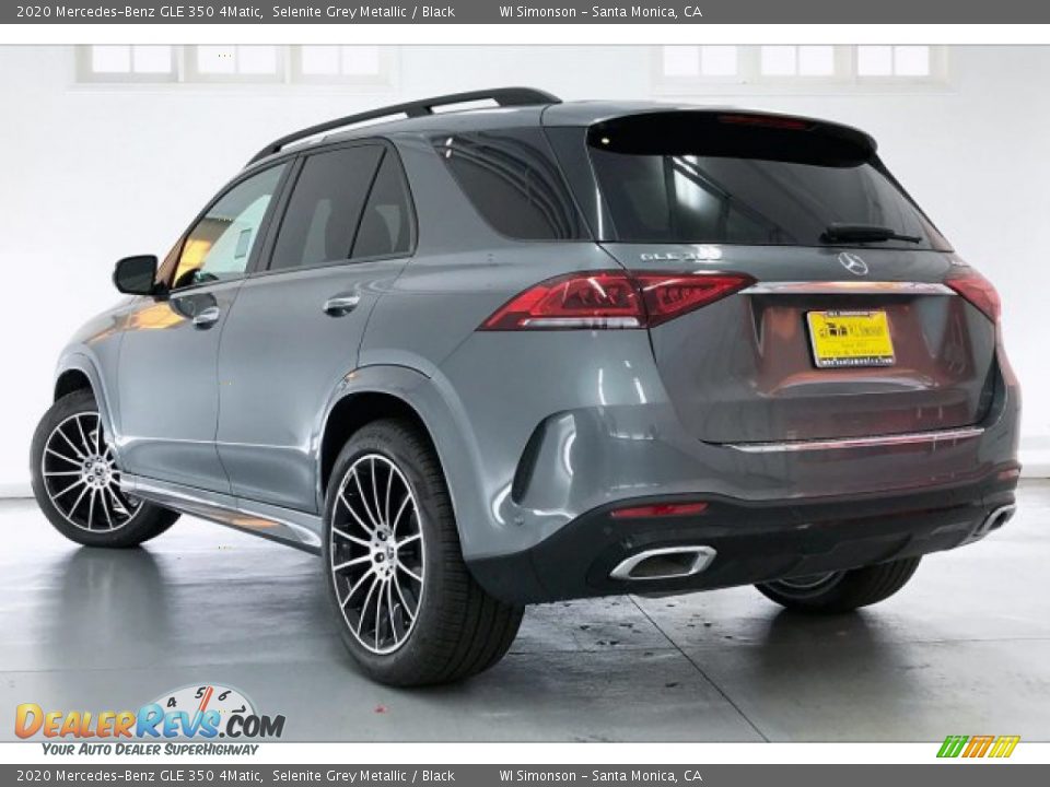 2020 Mercedes-Benz GLE 350 4Matic Selenite Grey Metallic / Black Photo #2