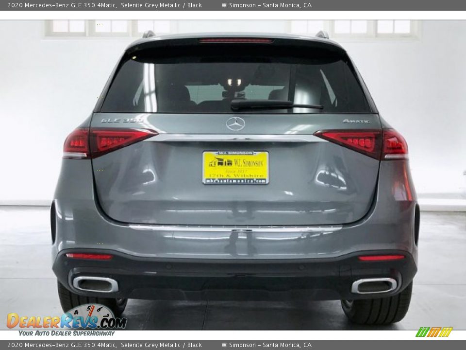 2020 Mercedes-Benz GLE 350 4Matic Selenite Grey Metallic / Black Photo #3