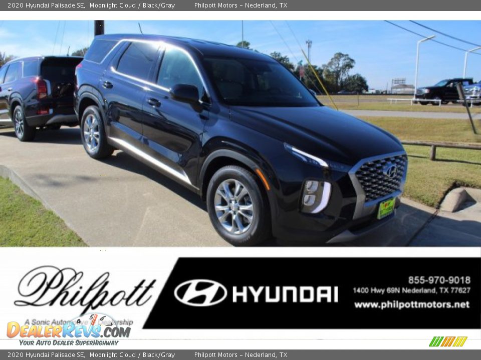 2020 Hyundai Palisade SE Moonlight Cloud / Black/Gray Photo #1