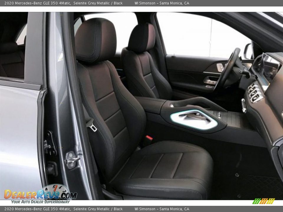 2020 Mercedes-Benz GLE 350 4Matic Selenite Grey Metallic / Black Photo #5