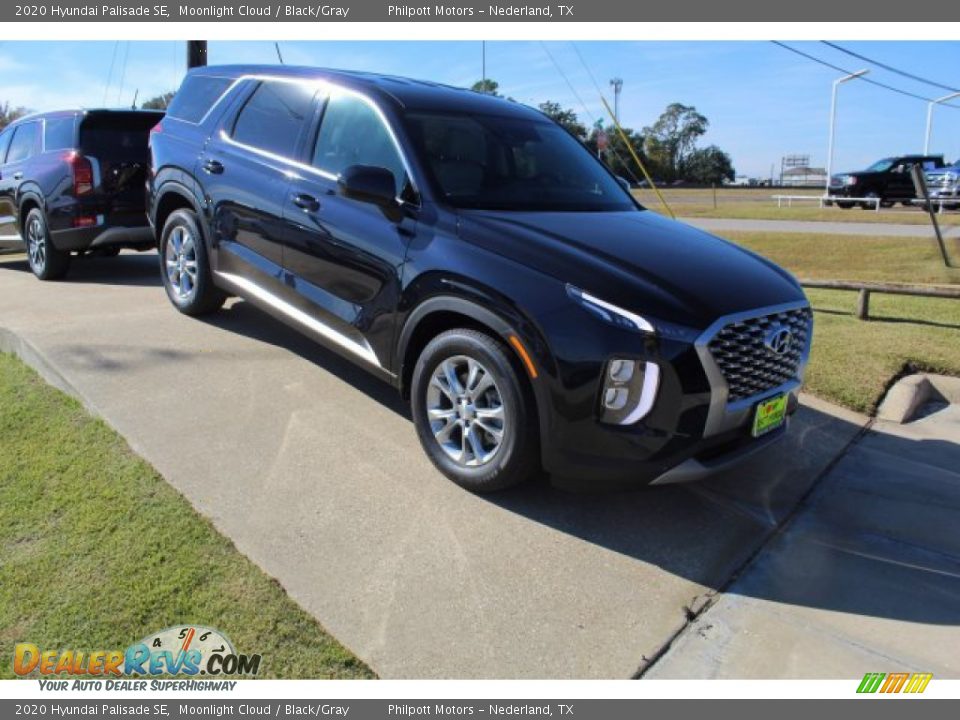 2020 Hyundai Palisade SE Moonlight Cloud / Black/Gray Photo #2