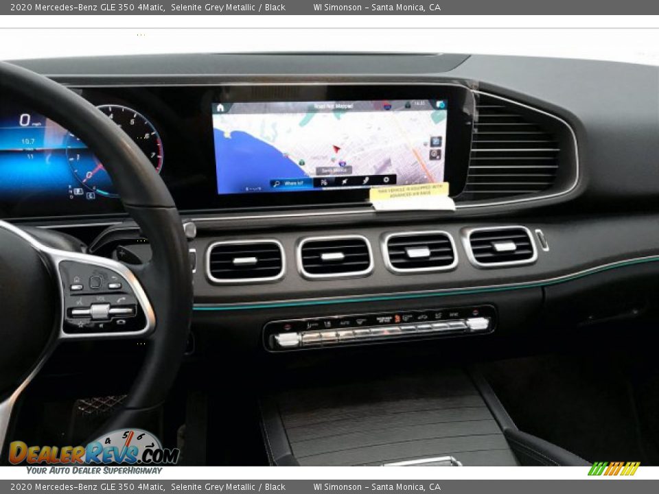 2020 Mercedes-Benz GLE 350 4Matic Selenite Grey Metallic / Black Photo #6