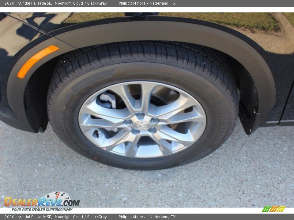 2020 Hyundai Palisade SE Moonlight Cloud / Black/Gray Photo #4