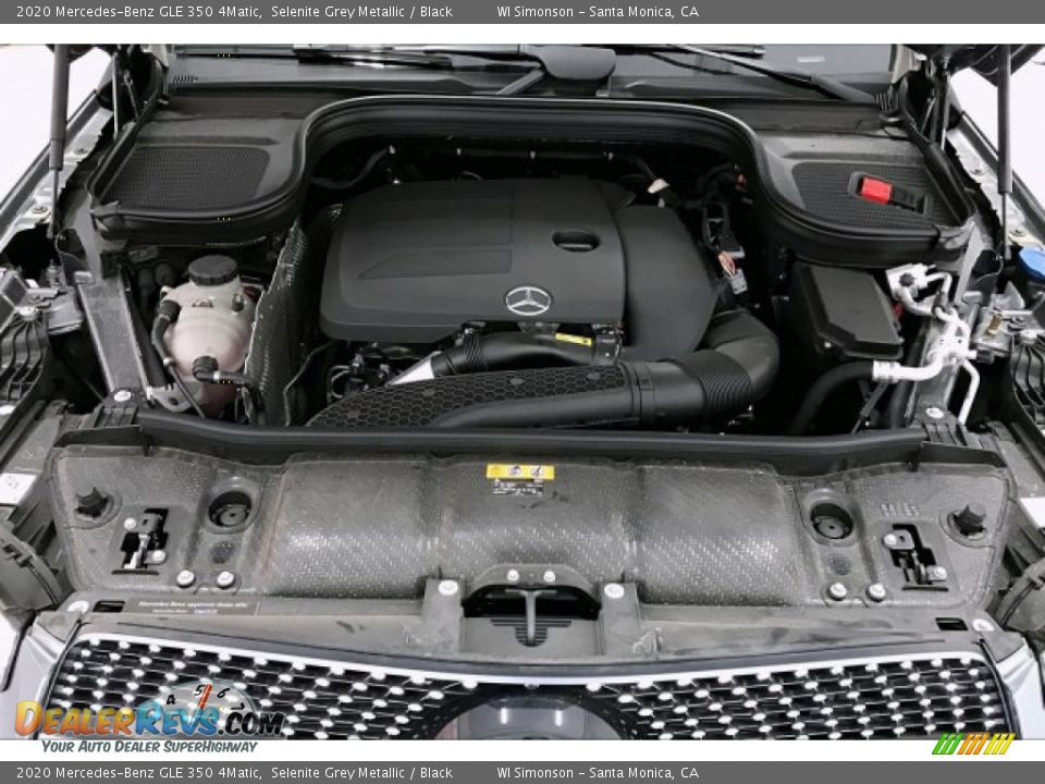 2020 Mercedes-Benz GLE 350 4Matic Selenite Grey Metallic / Black Photo #8