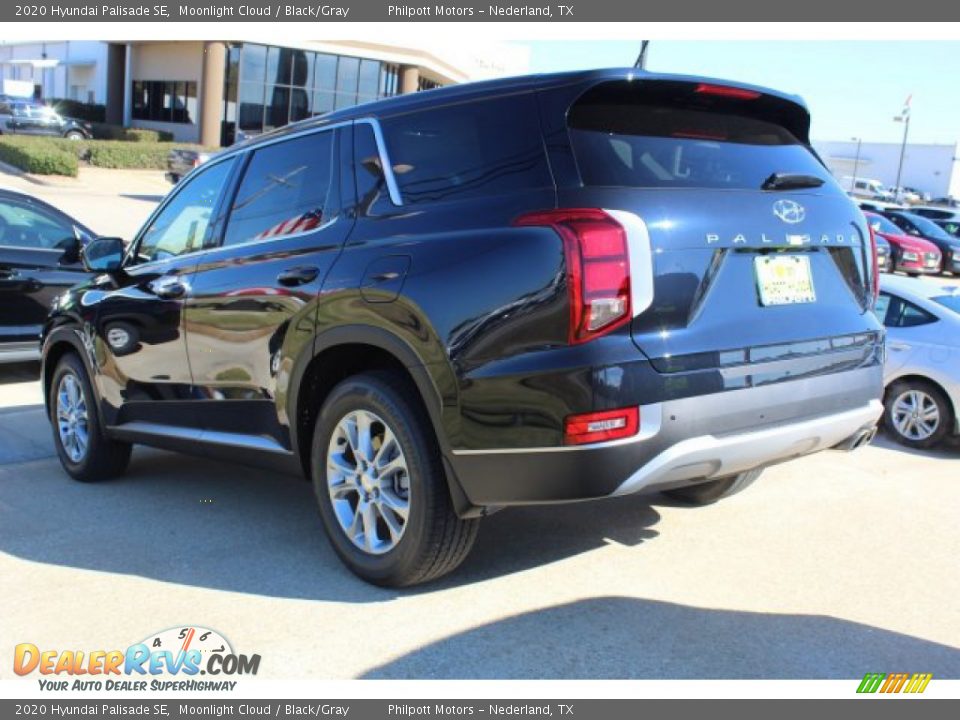 2020 Hyundai Palisade SE Moonlight Cloud / Black/Gray Photo #5