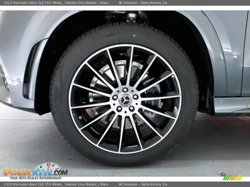 2020 Mercedes-Benz GLE 350 4Matic Selenite Grey Metallic / Black Photo #9