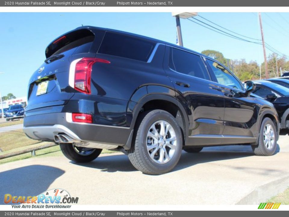 2020 Hyundai Palisade SE Moonlight Cloud / Black/Gray Photo #7