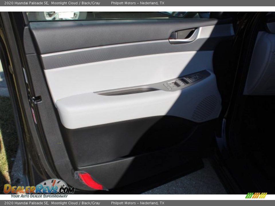 2020 Hyundai Palisade SE Moonlight Cloud / Black/Gray Photo #8