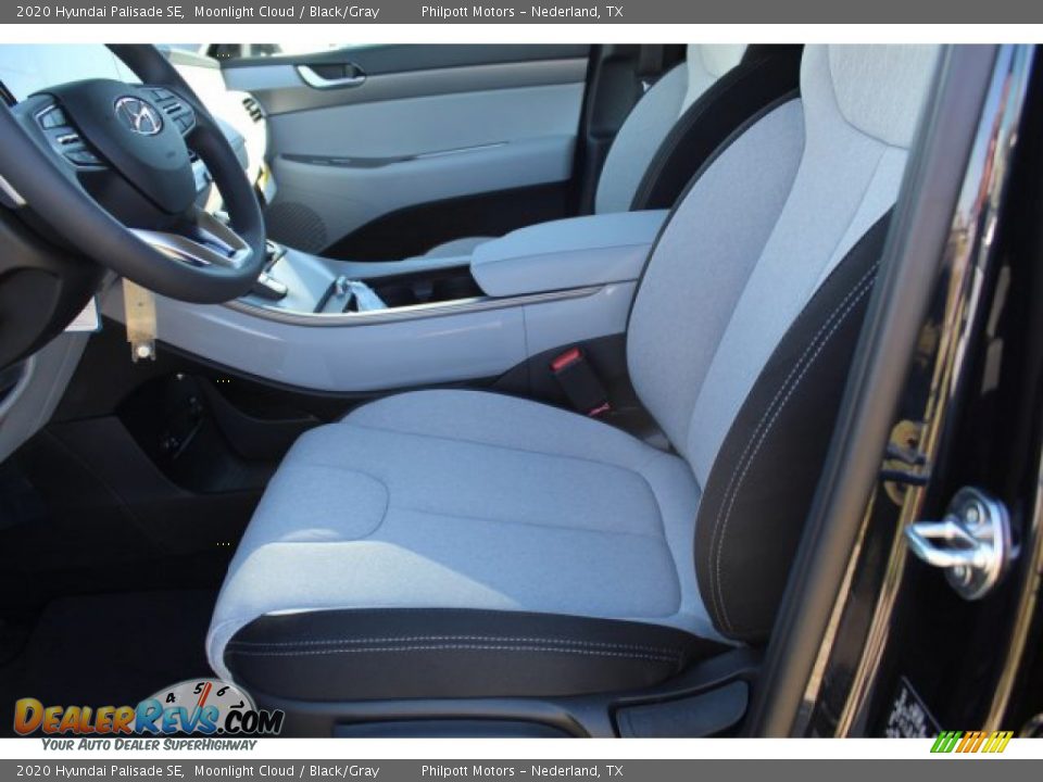 2020 Hyundai Palisade SE Moonlight Cloud / Black/Gray Photo #9