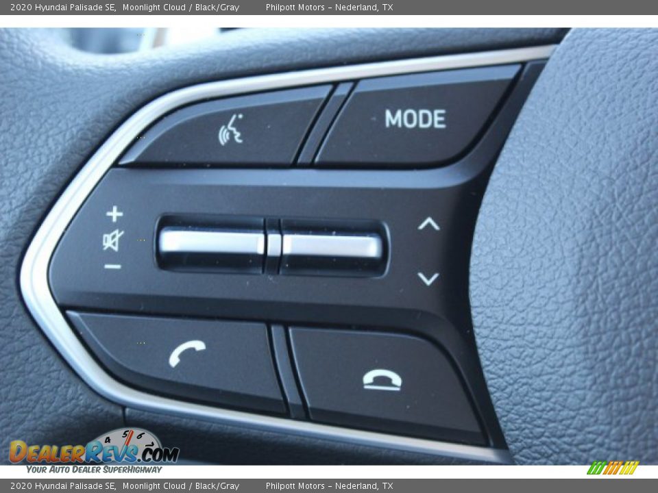 2020 Hyundai Palisade SE Moonlight Cloud / Black/Gray Photo #10