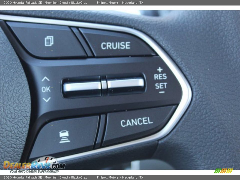 2020 Hyundai Palisade SE Moonlight Cloud / Black/Gray Photo #11