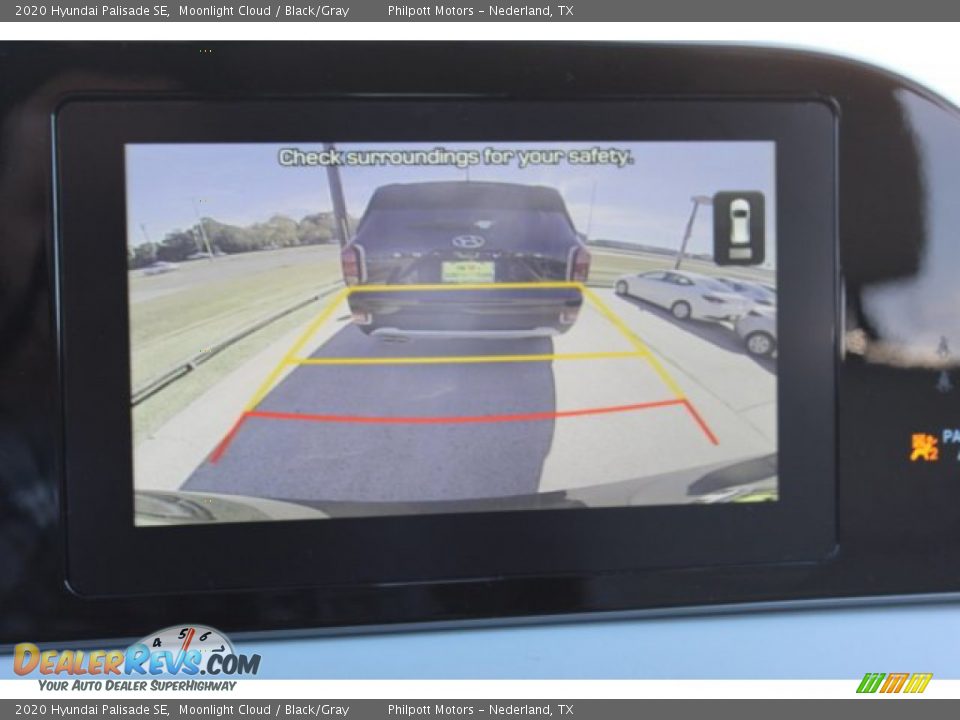 2020 Hyundai Palisade SE Moonlight Cloud / Black/Gray Photo #14